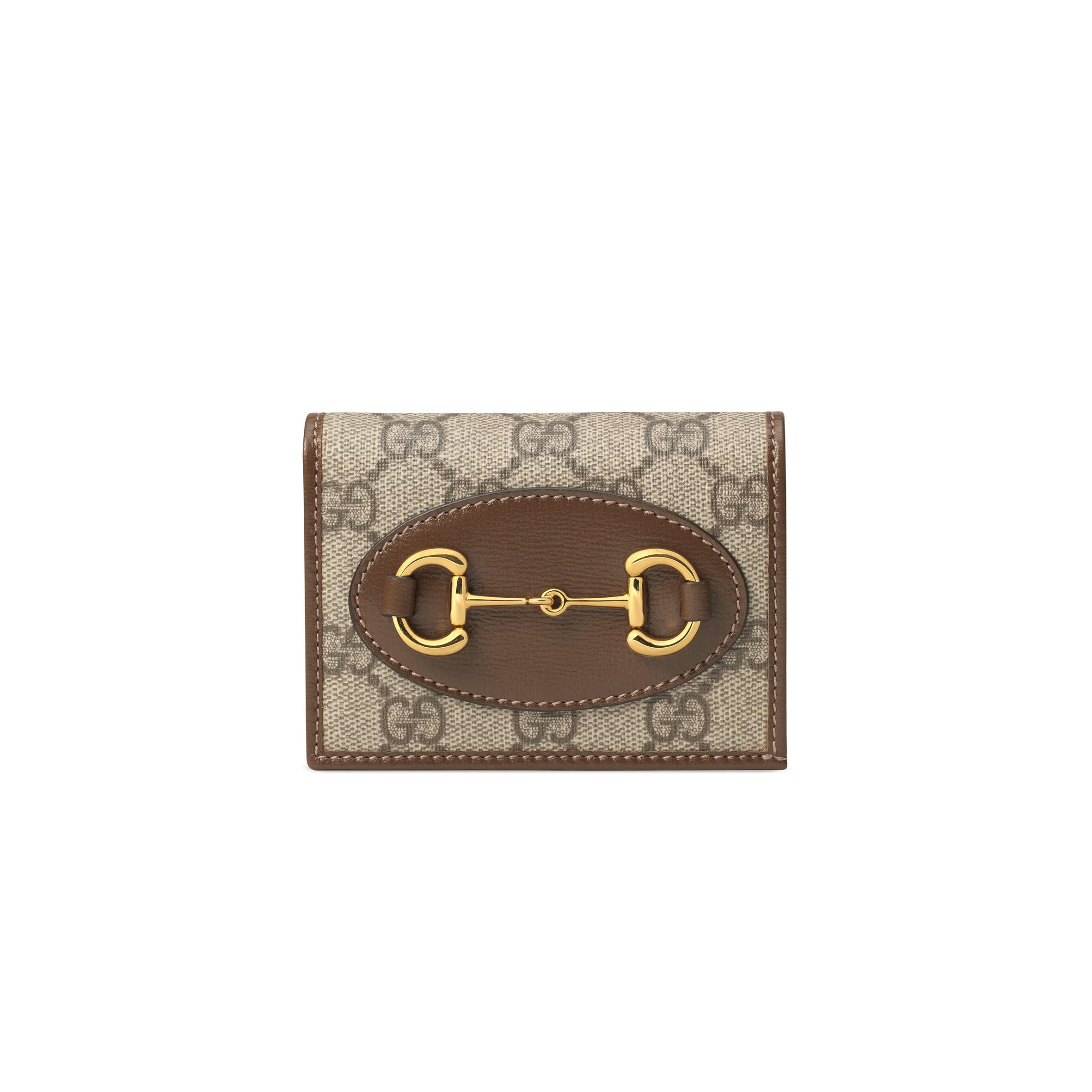 GUCCI GUCCI HORSEBIT 1955 CARD CASE WALLET 621887 (17.5*11cm)